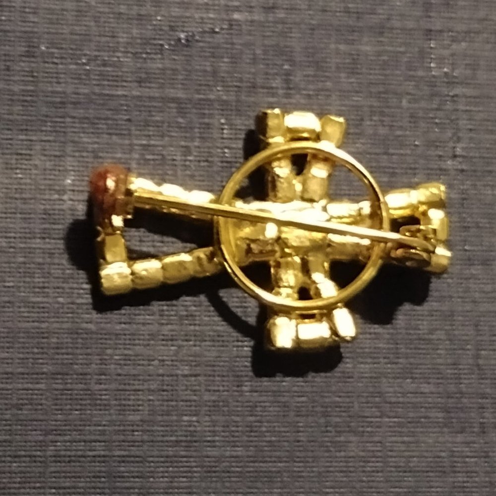 Vintage Fashion Costume Jewelry Lot 3 Pins / Brooch (#30) - Picture 7 of 7